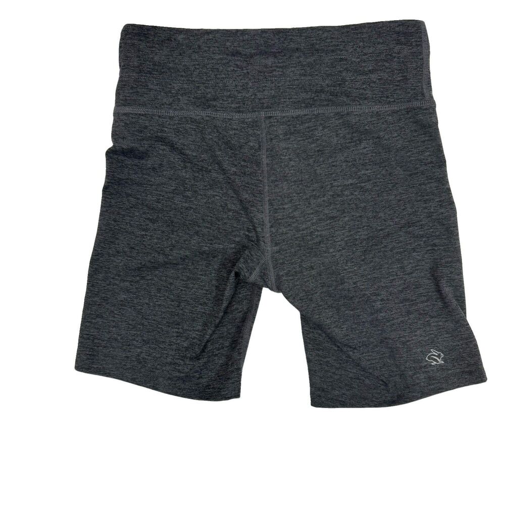 Rabbit Gray Running Shorts Small Yoga Compression Gym 7” Inseam Workout New - Picture 4 of 5